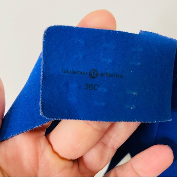 100.Lululemon $98 Enlite Bra
Tanzanite 36C missing one little hook - Picture 5 of 5